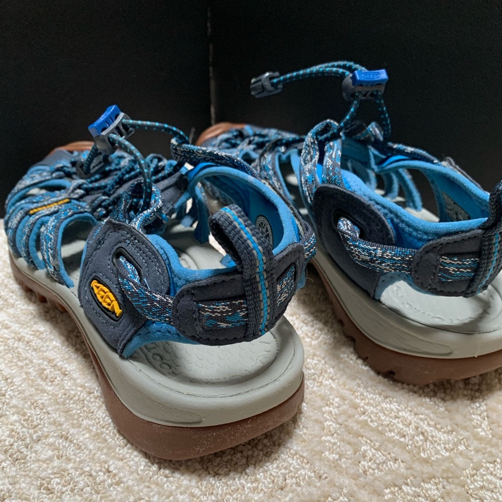 Keen Women's Navy Strappy Sandals waterproof Hiking sandals - Picture 3 of 9